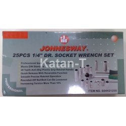 Zestaw 25szt. narzędzi 1/4'' S04H2125S Jonnesway