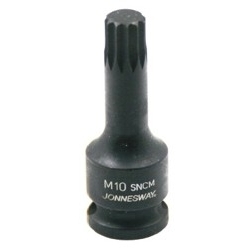 Bit udarowy SPLINE M8 x 60mm z nasadką 1/2'' S16A4108 Jonnesway