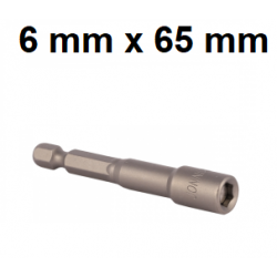 Nasadka magnetyczna do wkrętarki 1/4'' 6mm L=65mm D165MN06M Jonnesway