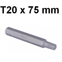Bit 10mm TORX T20 x 75mm D175T20 Jonnesway