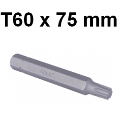 Bit 10mm TORX T60 x 75mm D175T60 Jonnesway