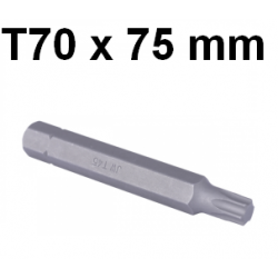 Bit 14mm TORX T70 x 75mm D175T70 Jonnesway