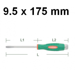 Wkrętak ślusarski do pobijania płaski 9.5 x 175mm D70S9175 Jonnesway