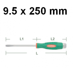 Wkrętak ślusarski do pobijania płaski 9.5 x 250mm D70S9250 Jonnesway