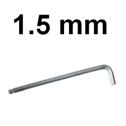 Klucz wpustowy ampulowy gięty bardzo długi z kulką 1.5mm H06SM115 Jonnesway