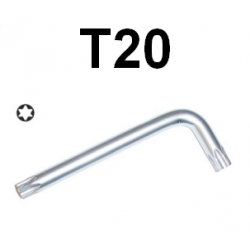 Klucz wpustowy TORX gięty T20 H07ST20 Jonnesway