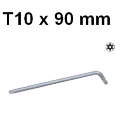 Klucz wpustowy TORX gięty bardzo długi z otworem T10 x 90mm H08ST10090 Jonnesway
