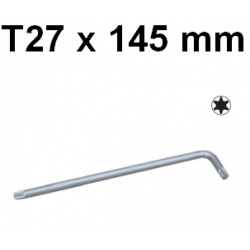 Klucz wpustowy TORX gięty bardzo długi T27 x 145mm H12S27145 Jonnesway