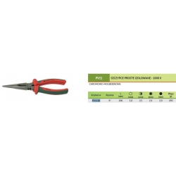 Szczypce proste 8'' izolowane PV1118 Jonnesway
