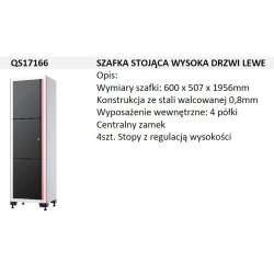 Zestaw 15szt. mebli warsztatowych QS17015 Quatros