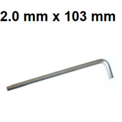 Klucz wpustowy ampulowy gięty bardzo długi 2 x 103mm H03SM120 Jonnesway
