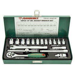 Zestaw 18szt. narzędzi 1/4" S04H2118S Jonnesway