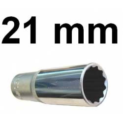 Nasadka długa 1/2'' 12-kątna 21mm S04HD4721 Jonnesway