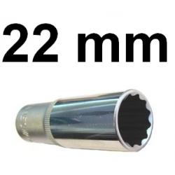 Nasadka długa 1/2'' 12-kątna 22mm S04HD4722 Jonnesway