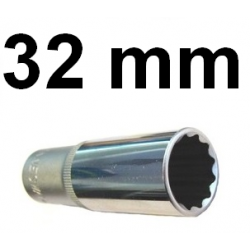 Nasadka długa 1/2'' 12-kątna 32mm S04HD4732 Jonnesway