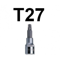 Bit TORX T27 x 37mm z nasadką 1/4'' S07H227 Jonnesway