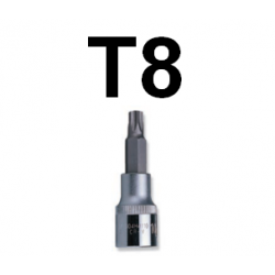 Bit TORX T8 x 37mm z nasadką 1/4'' S07H208 Jonnesway