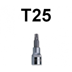 Bit TORX T25 x 58mm z nasadką 1/2'' S07H425 Jonnesway