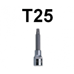 Bit TORX T25 x 100mm z nasadką 1/2'' S07H4325 Jonnesway