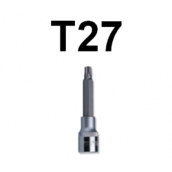 Bit TORX T27 x 100mm z nasadką 1/2'' S07H4327 Jonnesway