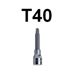 Bit TORX T40 x 100mm z nasadką 1/2'' S07H4340 Jonnesway