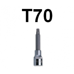 Bit TORX T70 x 100mm z nasadką 1/2'' S07H4370 Jonnesway