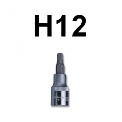 Bit ampulowy H12 x 55mm z nasadką 1/2'' S09H412 Jonnesway