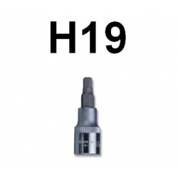 Bit ampulowy H19 x 55mm z nasadką 1/2'' S09H4419 Jonnesway