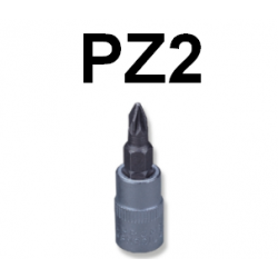 Bit krzyżakowy PZ2 x 37mm z nasadką 1/4'' S12H202 Jonnesway