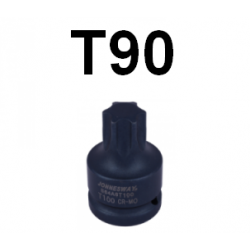 Bit udarowy TORX T80 x 60mm z nasadką 3/4'' S64A6T80 Jonnesway
