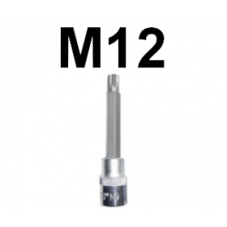 Bit SPLINE M12 x 100mm z nasadką 1/2'' S64H4212 Jonnesway