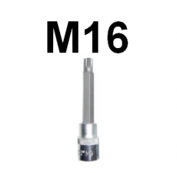 Bit SPLINE M16 x 100mm z nasadką 1/2'' S64H4216 Jonnesway