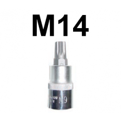 Bit SPLINE M14 x 55mm z nasadką 1/2'' S64H4114 Jonnesway