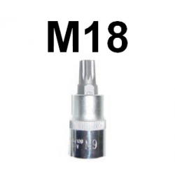 Bit SPLINE M18 x 55mm z nasadką 1/2'' S64H4118 Jonnesway