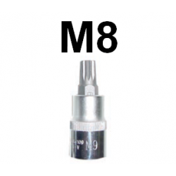 Bit SPLINE M8 x 55mm z nasadką 1/2'' S64H4108 Jonnesway