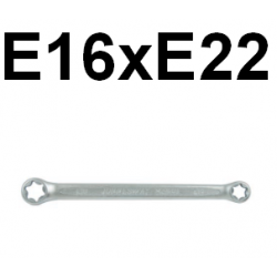 Klucz oczkowy E-TORX  E16 x E22 W291622 Jonnesway