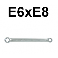Klucz oczkowy E-TORX  E6 x E8 W290608 Jonnesway