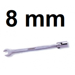 Klucz płasko-nasadowy przegubowy 8mm W43B108 Jonnesway