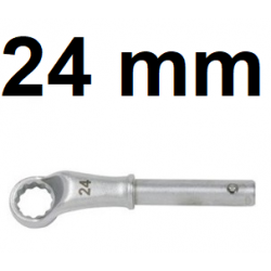 Klucz oczkowy jednostronny odgięty 24mm W77A124 Jonnesway