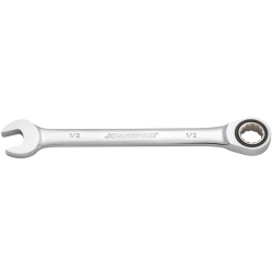 Klucz płasko-oczkowy z grzechotką calowy 1/2" W45213 Jonnesway