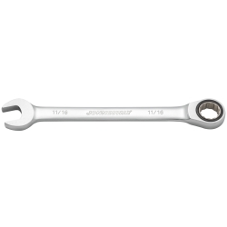 Klucz płasko-oczkowy z grzechotką calowy 11/16" W45217 Jonnesway