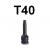 Bit udarowy TORX T40 z nasadką 1/2'' S06A4T40 Jonnesway