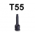 Bit udarowy TORX T55 z nasadką 1/2'' S06A4T55 Jonnesway