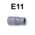 Nasadka 1/4'' E11 S06H211 Jonnesway