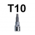 Bit TORX T10 x 37mm z nasadką 1/4'' S07H210 Jonnesway