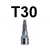 Bit TORX T30 x 37mm z nasadką 1/4'' S07H230 Jonnesway