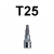 Bit TORX T25 x 58mm z nasadką 1/2'' S07H425 Jonnesway