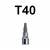 Bit TORX T40 x 58mm z nasadką 1/2'' S07H440 Jonnesway