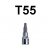 Bit TORX T55 x 58mm z nasadką 1/2'' S07H455 Jonnesway