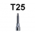 Bit TORX T25 x 100mm z nasadką 1/2'' S07H4325 Jonnesway